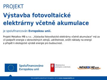 Výstavba FVE včetně akumulace